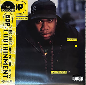 BOOGIE DOWN PRODUCTIONS | EDUTAINMENT - 2024 YELLOW / BLACK WAX REISSUE (2LP)