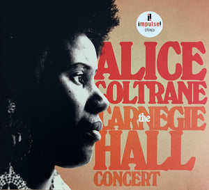 ALICE COLTRANE | CARNEGIE HALL CONCERT (2CD DIGI)