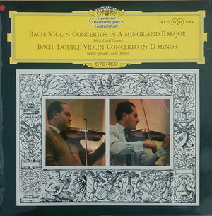 JOHANN SEBASTIAN BACH | VIOLIN CONCERTO IN A MINOR AND E MAJOR / CONCERTO FOR TWO VIOLINS IN D MINOR IGOR AND DAVID OISTRAKH - UK TULIP