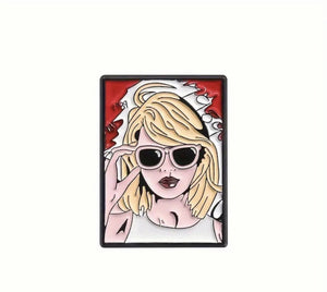TAYLOR SWIFT BADGE PIN SUNNIES