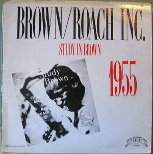 CLIFFORD BROWN / MAX ROACH | STUDY IN BROWN - 1974 REISSUE - HOLE IN COVER