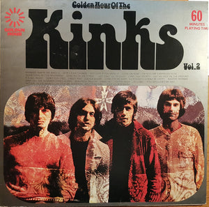 KINKS | GOLDEN HOUR OF THE KINKS VOL 2 - UK - TAPE ON COVER