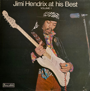 JIMI HENDRIX | JIMI HENDRIX AT HIS BEST VOL 1 - UK - TAPE ON COVER