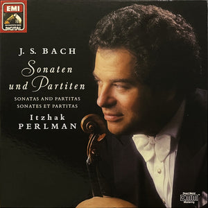 BACH | SONATEN UND PARTITEN - PERLMAN - BARELY SOUNDING MARK SIDE 2 OTHERWISE NM