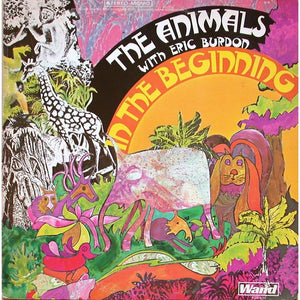 ANIMALS / ERIC BURDON | IN THE BEGINNING - US - WRITING ON COVER