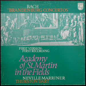 JOHANN SEBASTIAN BACH | BRANDENBURG CONCERTOS - DART AMSF MARRINER