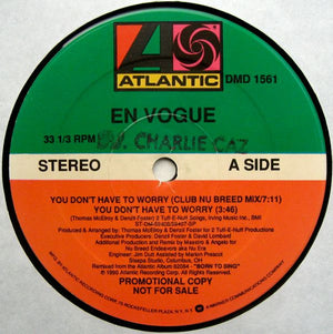 EN VOGUE | YOU DON'T HAVE TO WORRY 12 - US PROMO - GENERIC SLEEVE