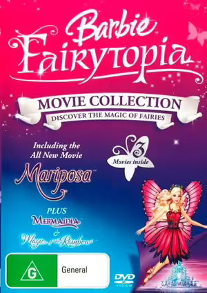 BARBIE | BARBIE FAIRYTOPIA 3 MOVIE COLLECTION (3DVD)