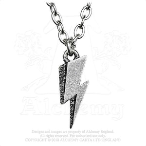 DAVID BOWIE FLASH PENDANT NECKLACE