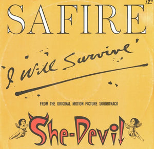 SAFIRE | I WILL SURVIVE 12 - GERMAN PRESSING