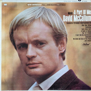 DAVID MCCALLUM | MUSIC - A PART OF ME - US STEREO - SEAM SPLIT