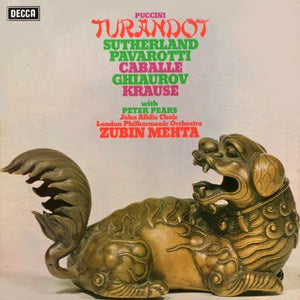 PUCCINI | TURANDOT- SUTHERLAND PAVAROTTI CABALLE GHIAUROV KRAUSE PEARS LPO MEHTA - NZ