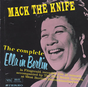 ELLA FITZGERALD | MACK THE KNIFE COMPLETE ELLA IN BERLIN