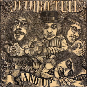 JETHRO TULL | STAND UP - US NOT POP UP COVER 1977 CHRYSALIS BLUE