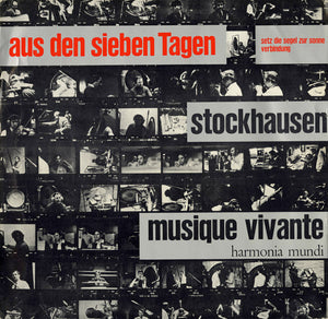 STOCKHAUSEN KARLHEINZ | AUS DEN SIEBEN TAGEN