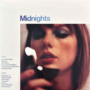 TAYLOR SWIFT | MIDNIGHTS - BLUE TRANSLUCENT MARBLED