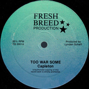 CAPLETON / SUPER BEAGLE | TOO WAR SOME / SUFFERING TIME 12 - GENERIC SLEEVE