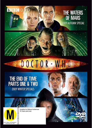 DOCTOR WHO | DOCTOR WHO WATERS OF MARS/END OF TIME PARTS ONE AND TWO (3DVD)