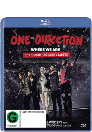 ONE DIRECTION | ONE DIRECTION - WHERE WE ARE - LIVE FROM SAN SIRO STADIUM (BLU-RAY)