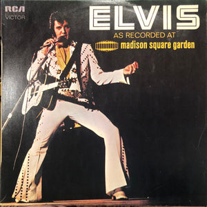 ELVIS PRESLEY | AS RECORDED AT MADISON SQUARE GARDEN - US