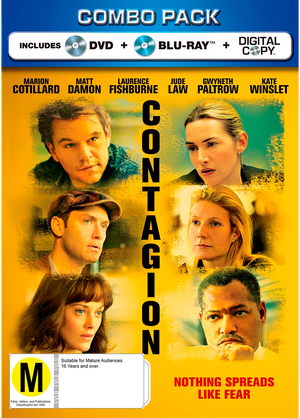 MOVIE BLUDRA | CONTAGION (BLU - RAY/DVD)