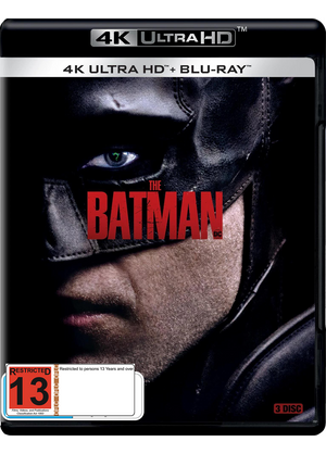 MOVIE ACT | BATMAN (2022) (4KUHD/2BLU - RAY)