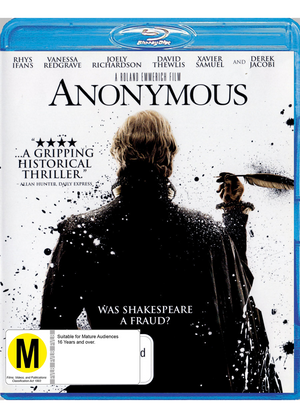 MOVIE BLUTHR | ANONYMOUS (BLU-RAY)