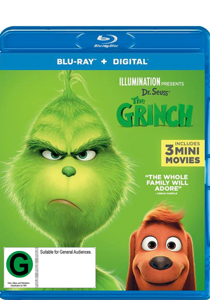 MOVIE FAM | GRINCH (2018) (BLU-RAY)