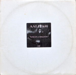AALIYAH | ONE IN A MILLION 12 - US PROMO - GENERIC SLEEVE WITH STICKER