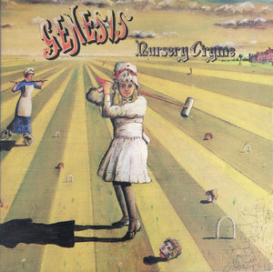 GENESIS | NURSERY CRYME - UK - LARGE HATTER LABEL