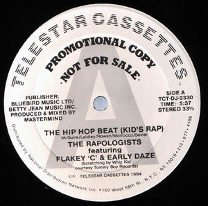 RAPOLOGISTS | HIP HOP BEAT 12 - US PROMO - GENERIC SLEEVE
