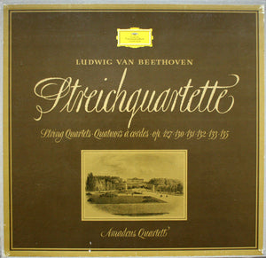 BEETHOVEN | STRING QUARTETS OP 127 130 131 132 133 135 AMADEUS QUARTET - MONO BOX