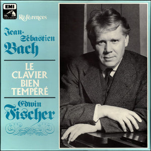 JOHANN SEBASTIAN BACH | WELL TEMPERED CLAVIER - FISCHER - 5LP BOX