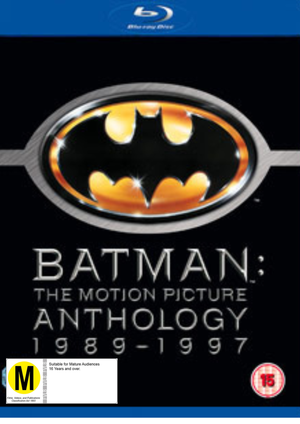 MOVIE BLUACT | BATMAN MOTION PICTURE ANTHOLOGY 1989 TO 1997 (4BLU-RAY)