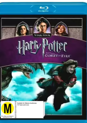 MOVIE BLUFAM | HARRY POTTER AND THE GOBLET OF FIRE (BLU - RAY)