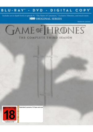 GAME OF THRONES | GAME OF THRONES SEASON 3 (5BLURAY) (2DVD) (REGION A) (ZONE 1)