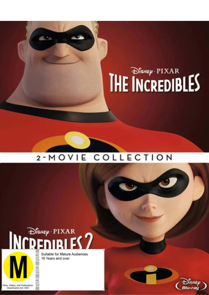 MOVIE BLUFAM | INCREDIBLES 1&2 (BLURAY)