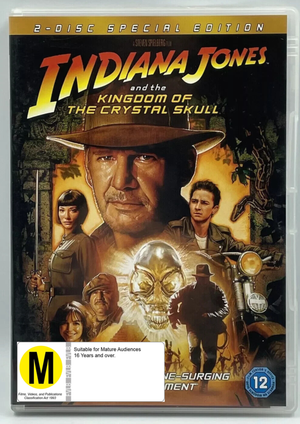 MOVIE ACT | INDIANA JONES AND THE KINGDOM OF THE CRYSTAL SKULL (2DVD) (ZONE 2)