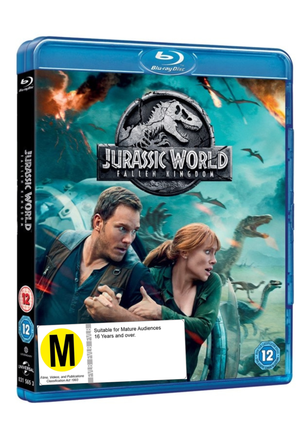 MOVIE BLUACT | JURASSIC WORLD FALLEN KINGDOM (BLU-RAY)