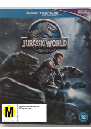 MOVIE BLUACT | JURASSIC WORLD (BLU-RAY)