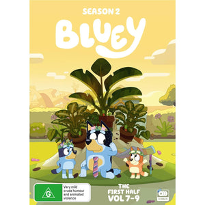 BLUEY | BLUEY SEASON 2 - THE FIRST HALF VOL 7 - 9 (3DVD SET)