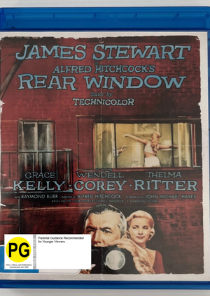 MOVIE BLTHR | REAR WINDOW (BLU - RAY)