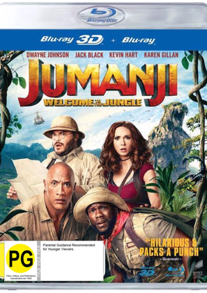 MOVIE BLUACT | JUMANJI - WELCOME TO THE JUNGLE (2BLU-RAY)