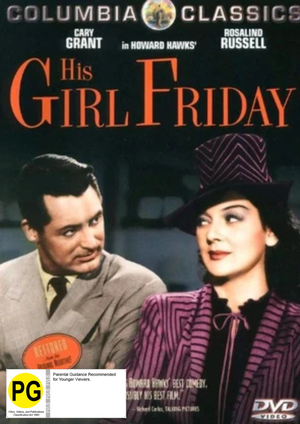 MOVIE COM | HIS GIRL FRIDAY (ZONE 2)