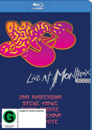 YES | LIVE AT MONTREUX 2003 (BLU-RAY)