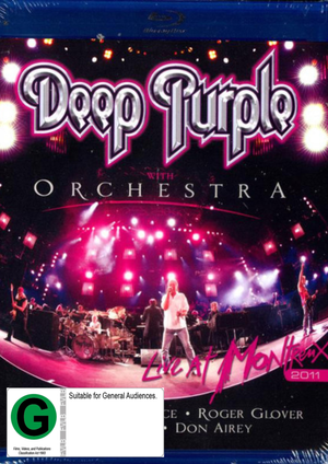 DEEP PURPLE | DEEP PURPLE WITH ORCHESTRA LIVE AT MONTREUX 2011 (BLU-RAY)