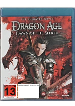 MOVIE BLUANI | DRAGON AGE - DAWN OF THE SEEKER (BLU - RAY)