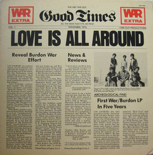 541867 | LOVE IS ALL AROUND - US - WRITING ON BACK