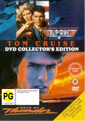 MOVIE ACT | TOP GUN / DAYS OF THUNDER (2DVD) (ZONE 2)