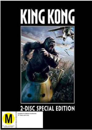 MOVIE ACT | KING KONG (2005) (2DVD) (ZONE 1)